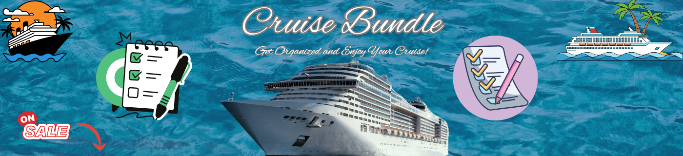 Preview of CruiseChecklist.com printable bundle pages