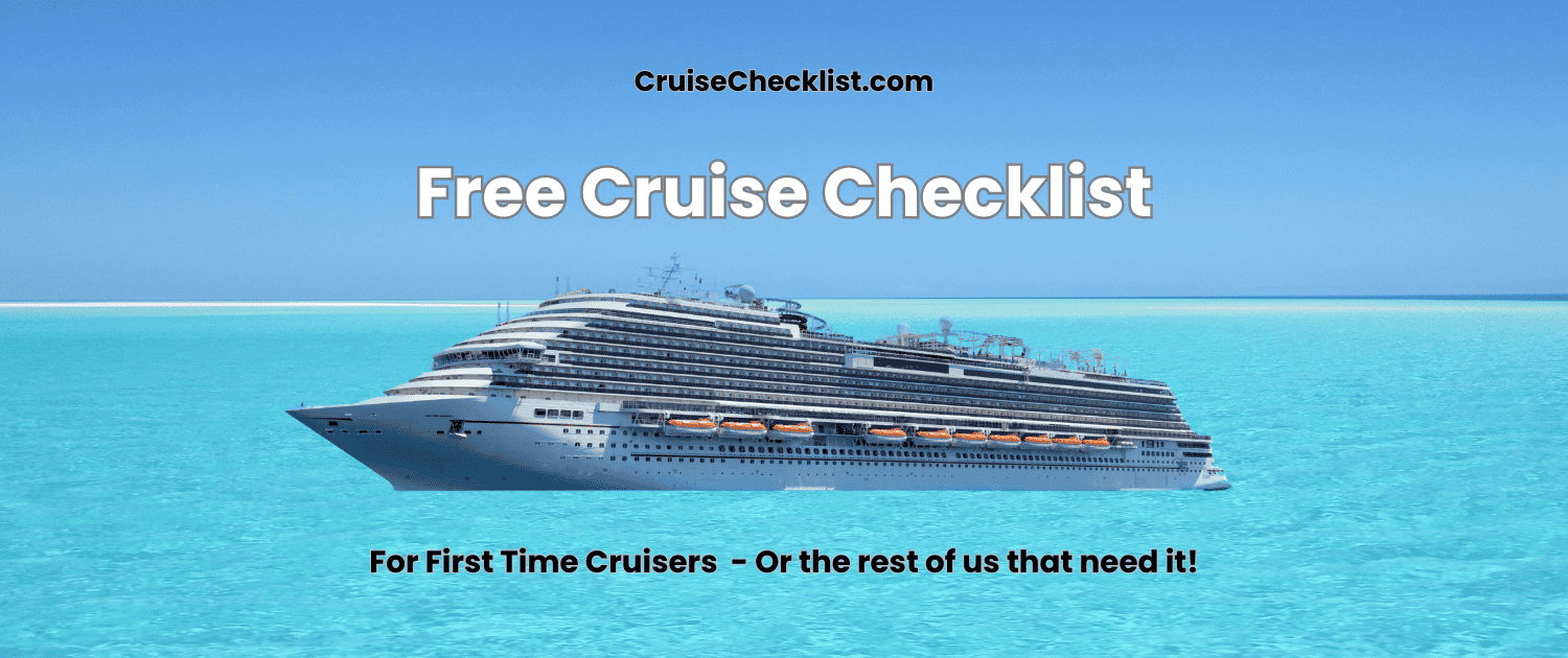 Cruise checklist for first cruise planning printable guide