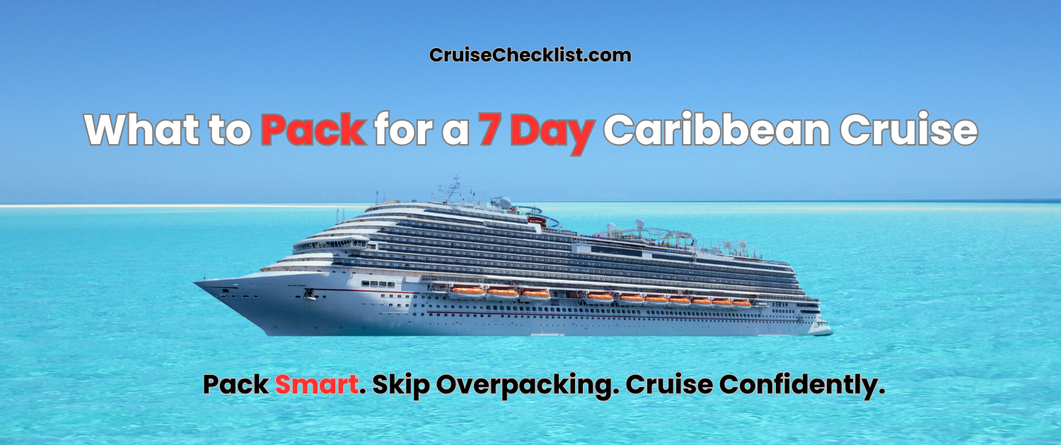 What to pack for a 7 day Caribbean cruise women packing guide