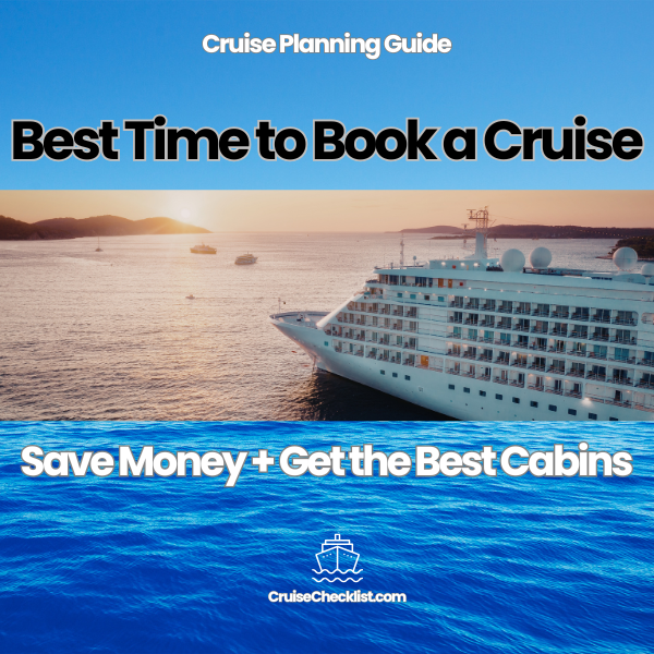 Best time to book a cruise to save money and get best cabin deals