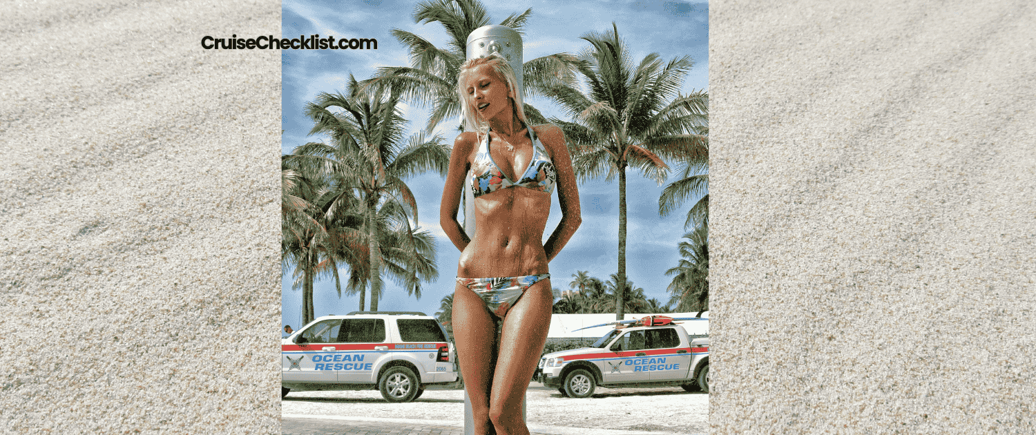 Cruise port planning overview with itinerary notes and timing