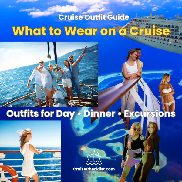 What to wear on a cruise outfit guide for first time cruisers