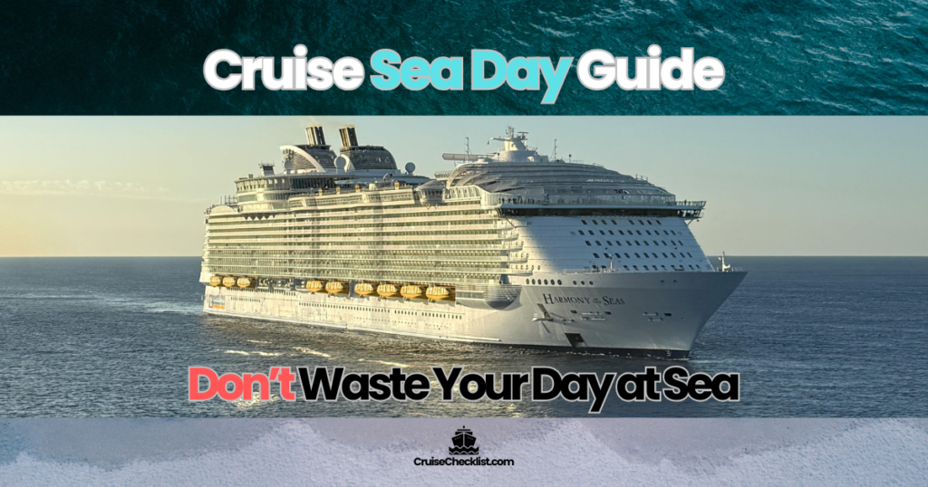 cruise sea day activities and planning your day at sea on a cruise
